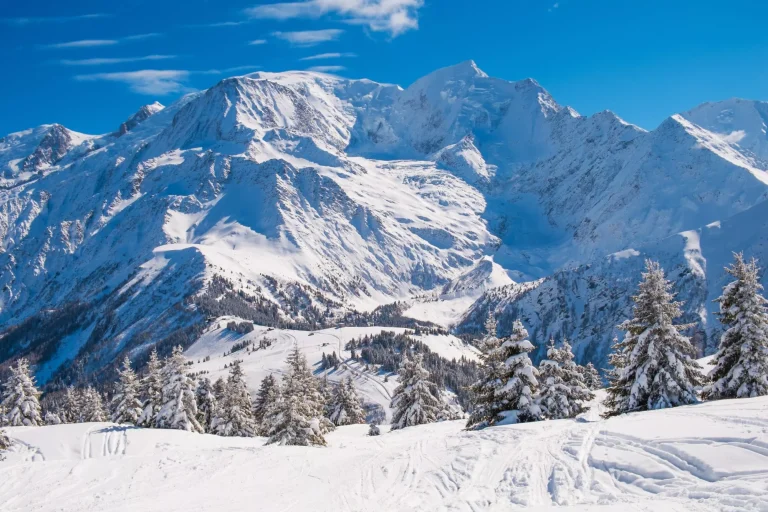 Mont Blanc winter